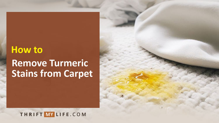 Remove Turmeric Stains from Carpet