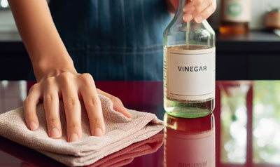 Clean with White Vinegar