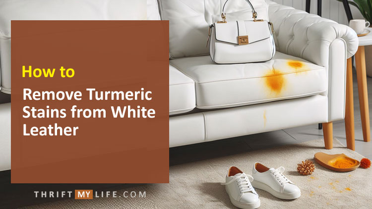 Remove Turmeric Stains from White Leather