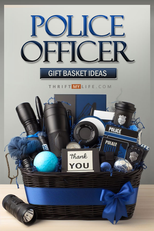 A basket filled with gift items