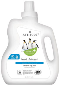 ATTITUDE non-toxic best smelly laundry detergent