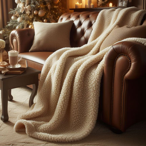 Luxurious Heated Throw Blanket
