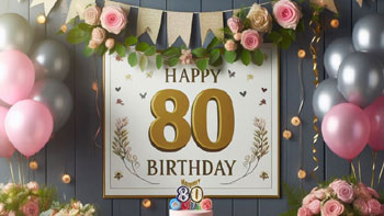80th Birthday Gift Ideas