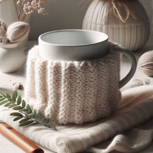 Knitting-Themed Mug