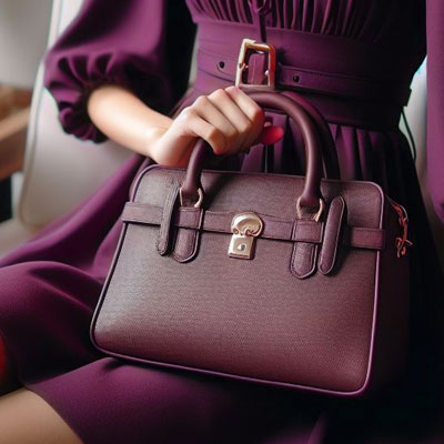 Best Bags for Purple Dress