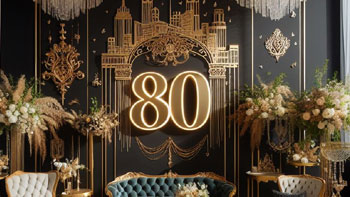 Luxury Gifts for 80th Birthday